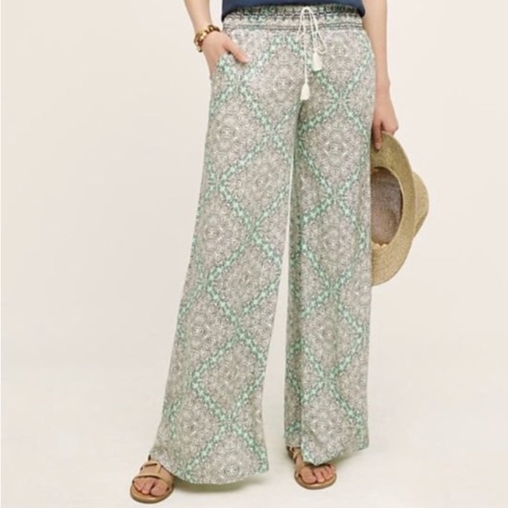 Boho pants from Anthropologie